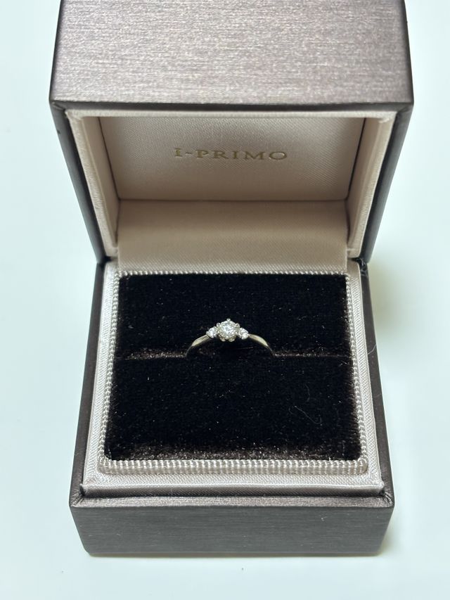 購入した婚約指輪