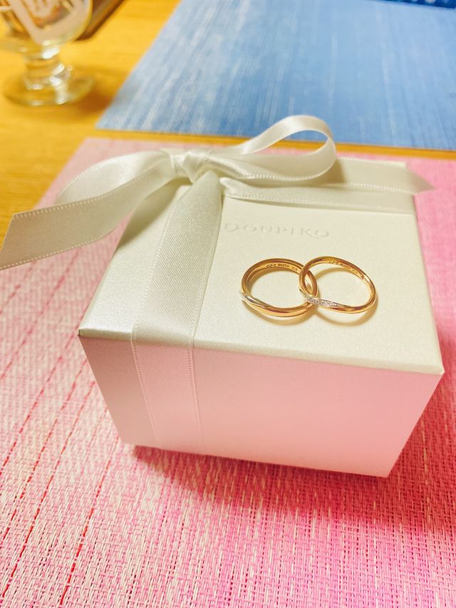 指輪を出した状態です。