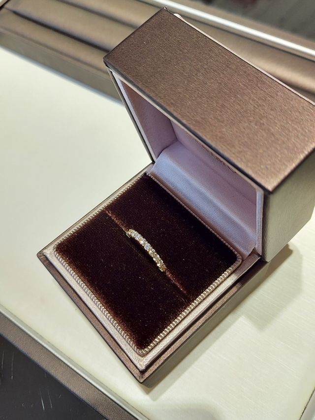 最後にはとても大満足な指輪が見つかりました。