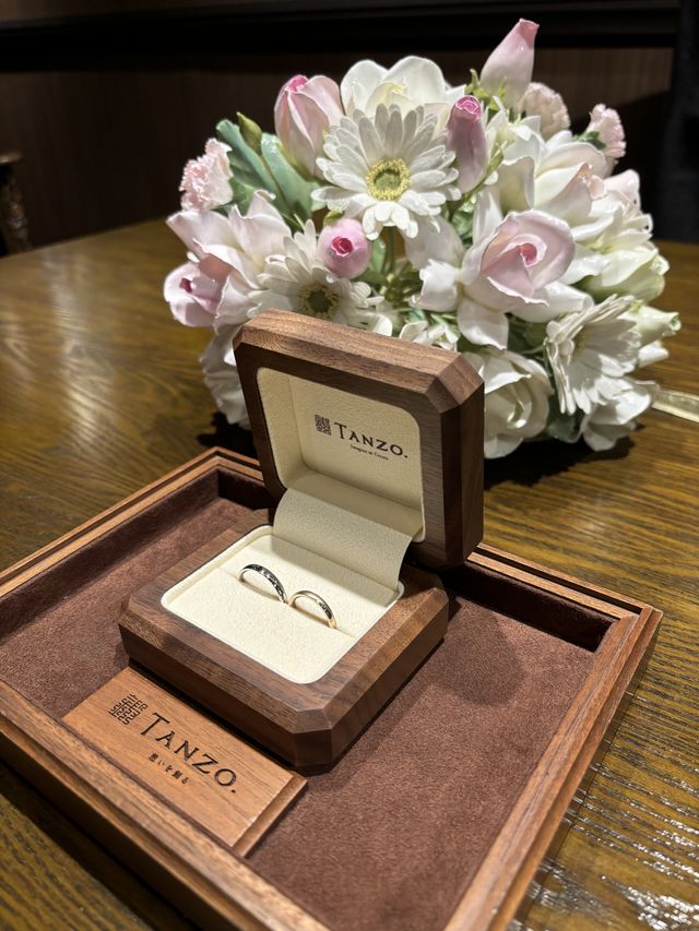 結婚指輪です。