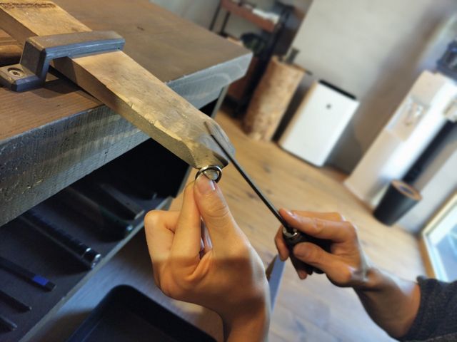 作業の様子です