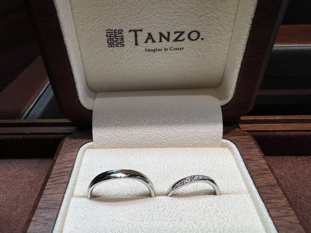 付け心地は滑らかで、デザインも思い通りで妻もとても満足！