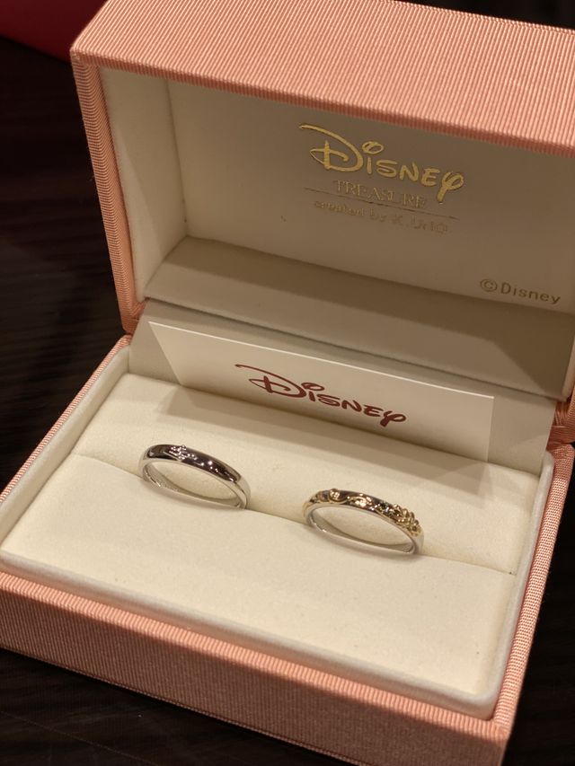 購入時の箱と指輪