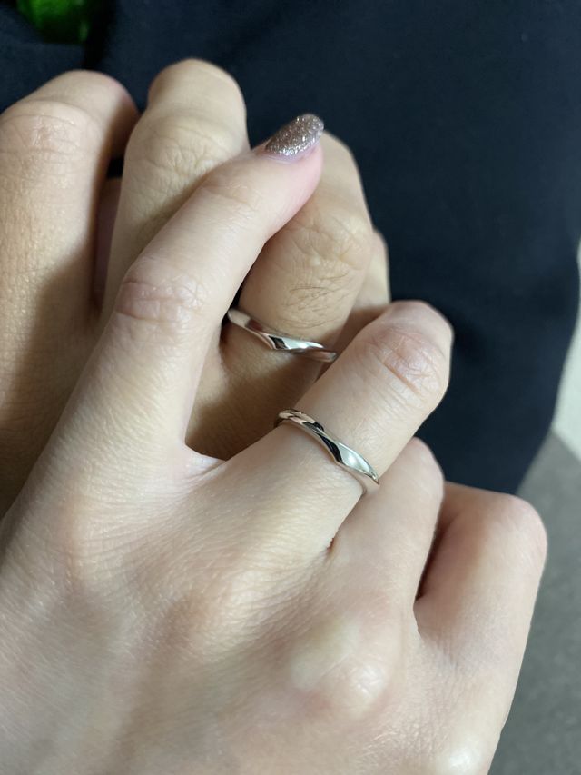 シンプルなデザインでお願いしました。
