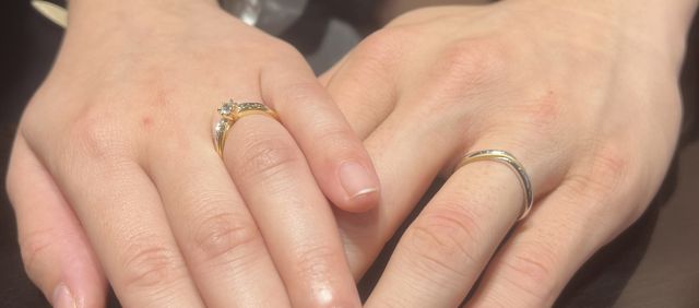 商品受け取り時に、店員さんに撮ってもらった写真です。