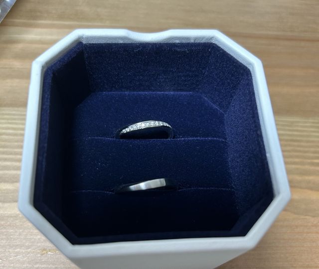 購入した指輪です