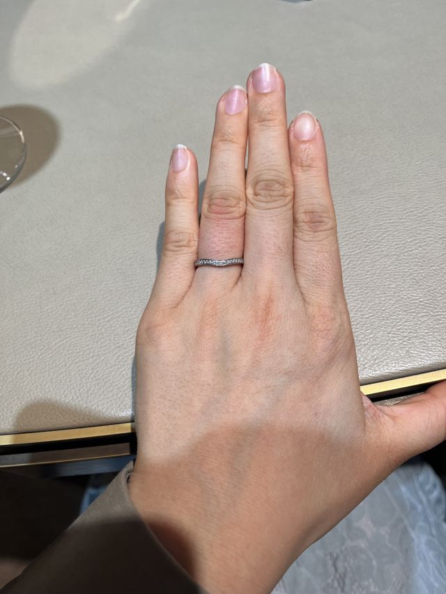 カルティエらしいバレリーナの指輪