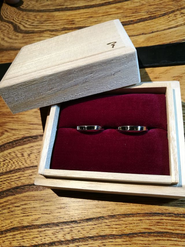 受け渡し時の写真