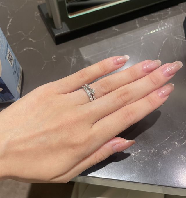 スペランザと重ね付け