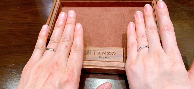 素敵なリングができました！