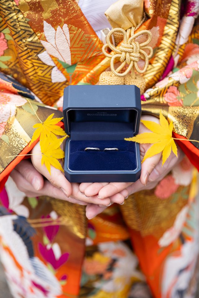 ウエディングフォト時の写真