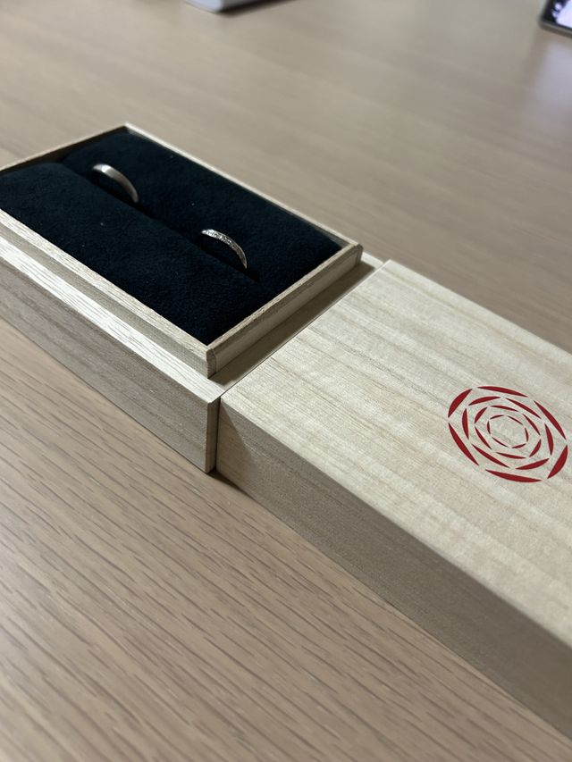 指輪のみの写真