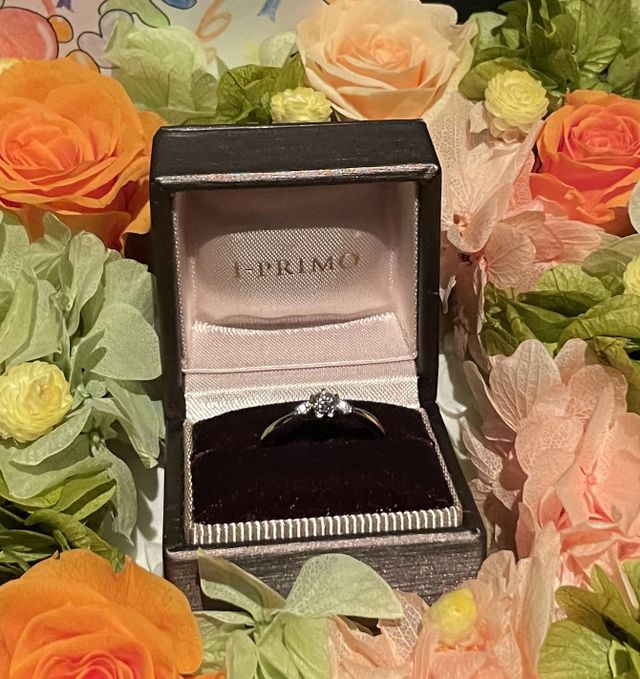 プロポーズ時の写真