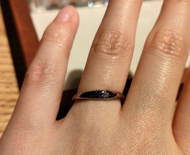 soraというブランドの指輪