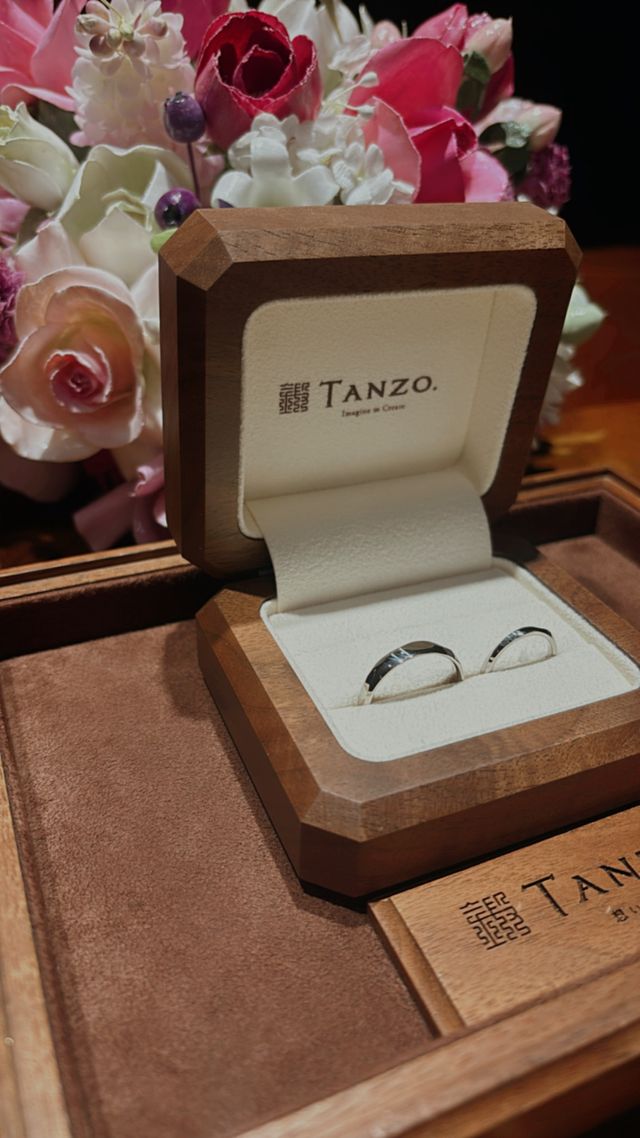 指輪受け取り時♡