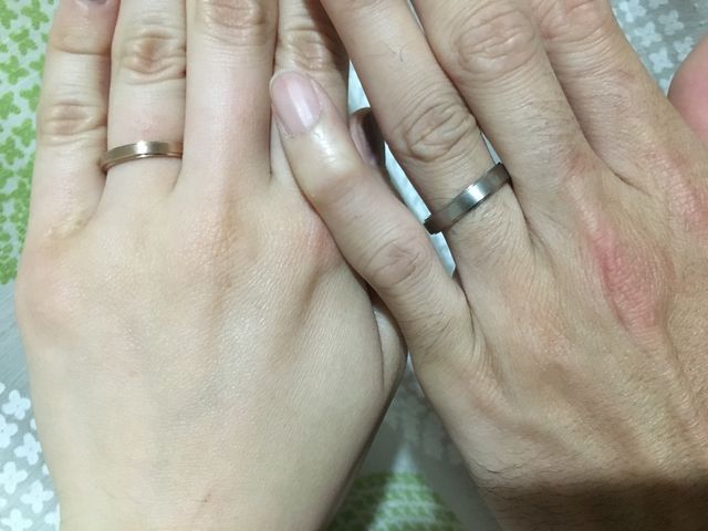 同じデザインで 色違いにしました（＾_＾）