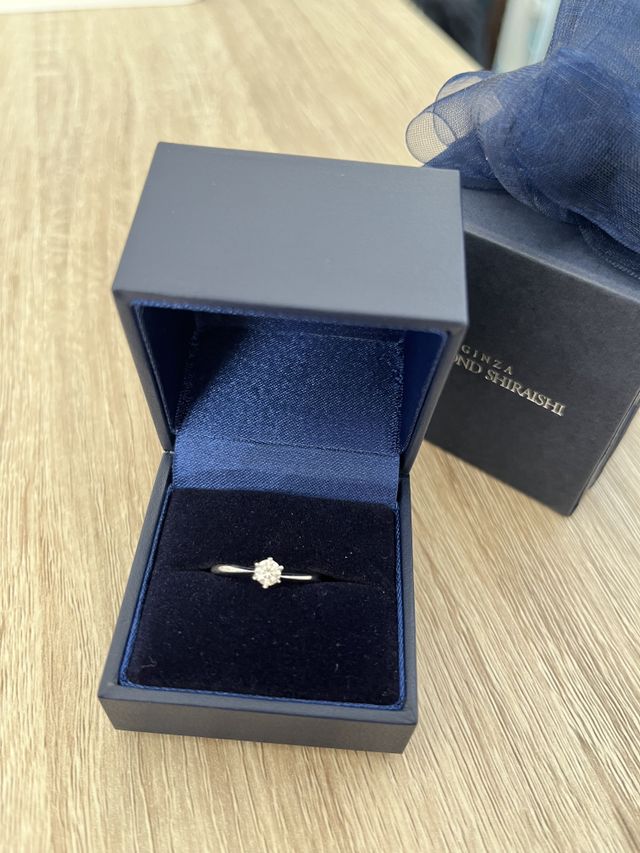 銀座ダイヤモンドシライシ婚約指輪