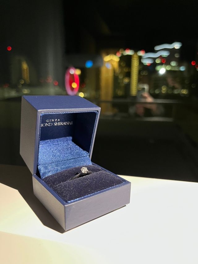 プロポーズ後に撮影