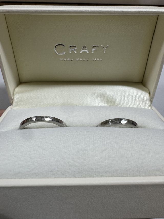 相手の分を叩いて作りました