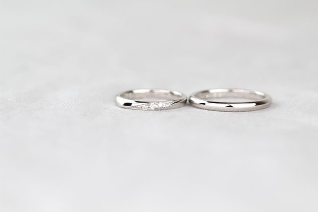 内側にオリジナルの彫り込み