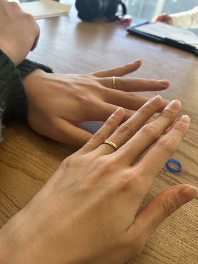手作りの指輪