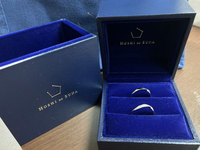 星の砂のアリアという指輪です。