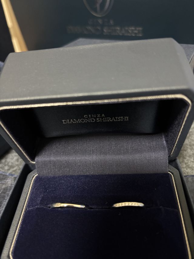結婚指輪です