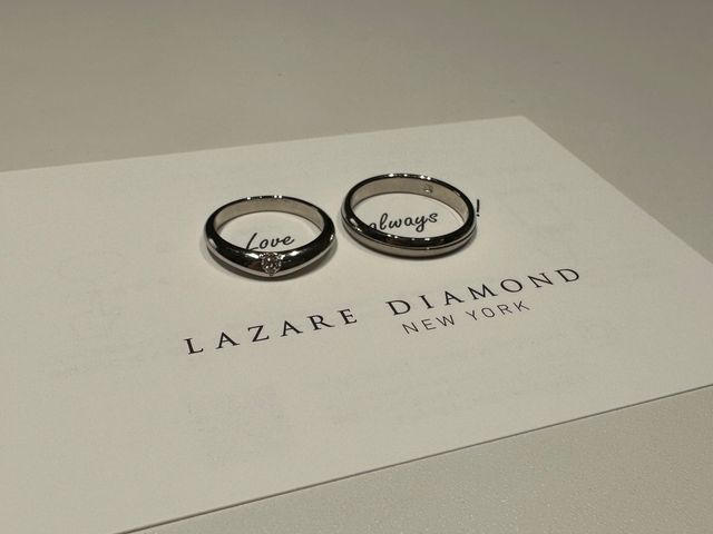 左側が新婦用、右側が新郎用です。