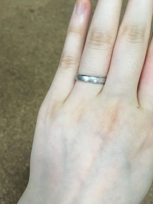 憧れのマリッジリングです