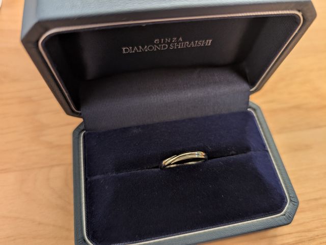 指輪のみの写真