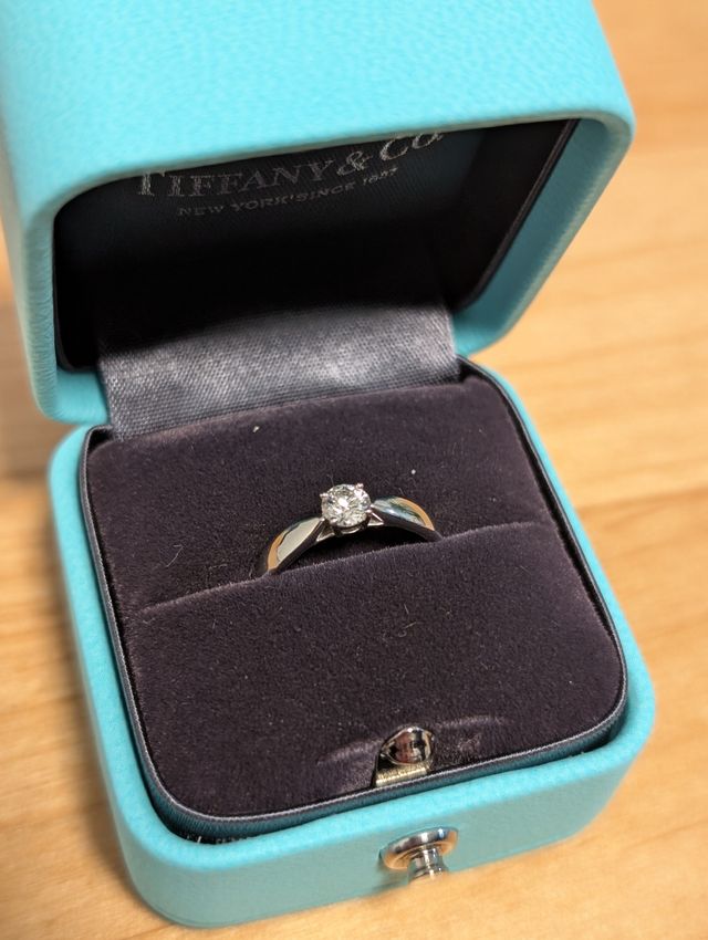 指輪のみの写真