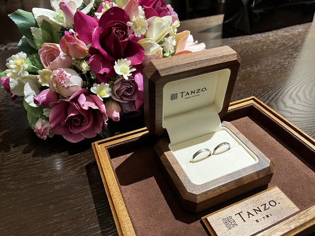 指輪とボックス