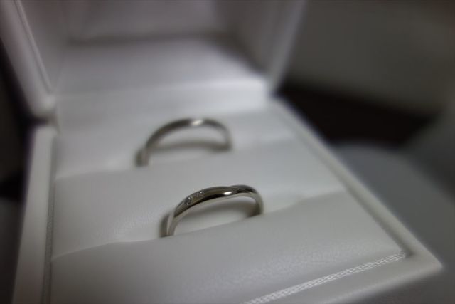 プラチナ900の結婚指輪