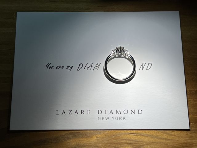 購入した際にいただいた、ペーパーアイテムと共に撮影しました！