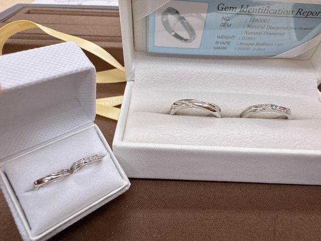 指輪とミニリング