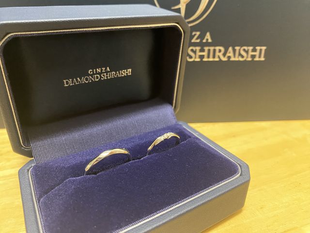 ふたつのリングをまとめて