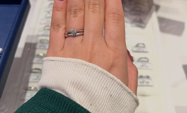 試着時の写真です