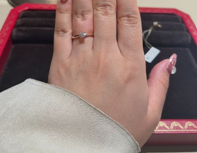 試着時の写真です