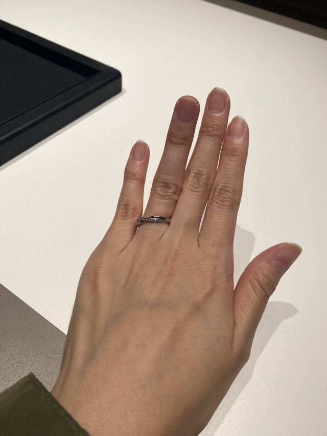 自分の手に合うもので選びました