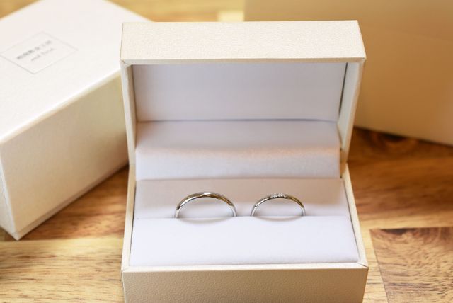 素敵なボックに入れてくださり
とても写真映えします！