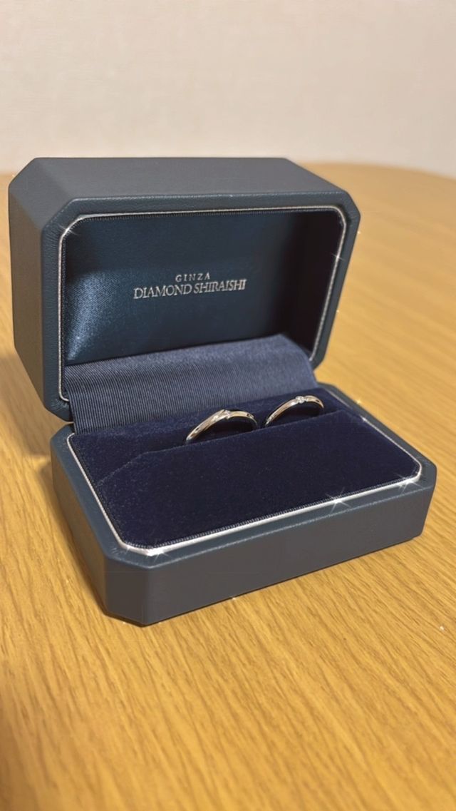 本日届きました。明日が入籍日。