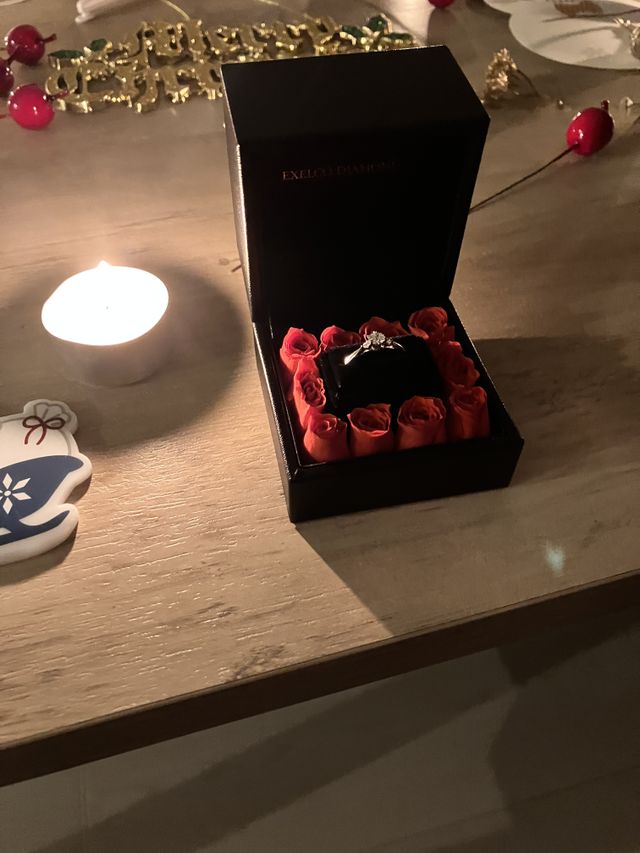 プロポーズBOXと指輪