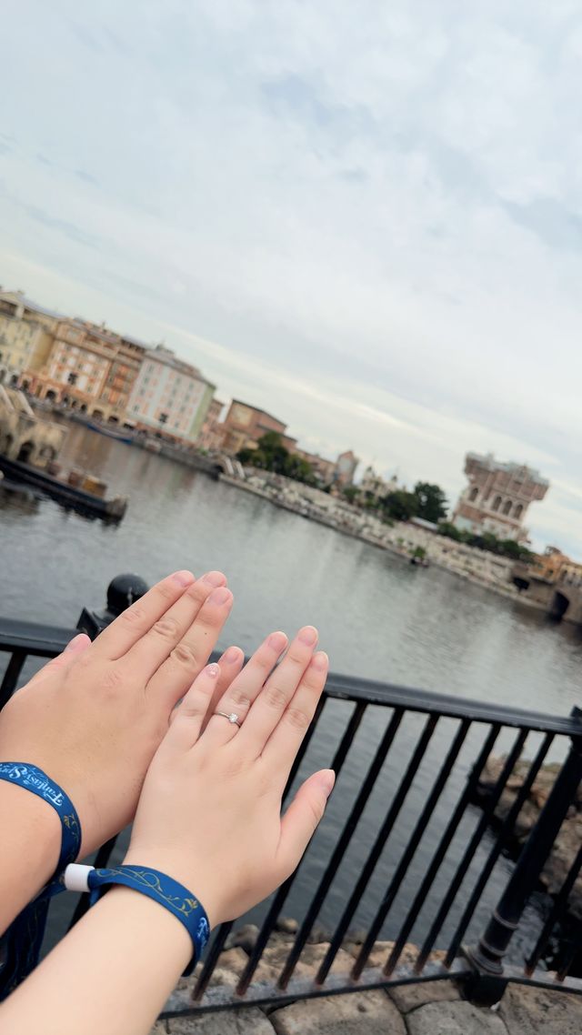 プロポーズしてもらった時の写真です。