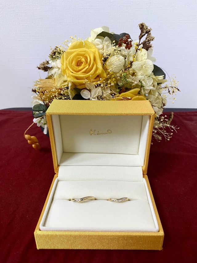 二人の希望するデザインになりました