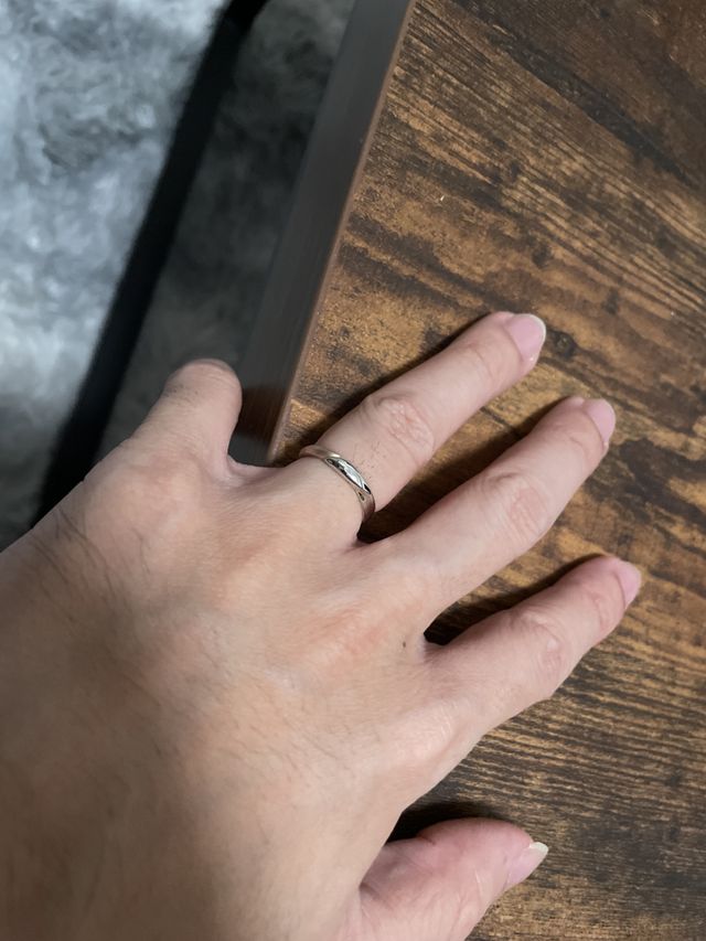 結婚指輪です！

