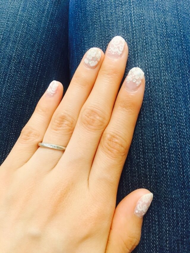 室内での装着写真です。