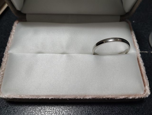 男性用の指輪です!