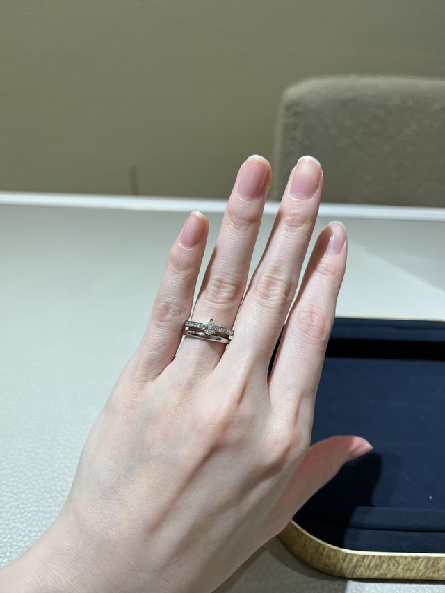 トリオンフ ドゥ ショーメ リング