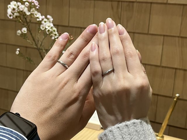購入した指輪です