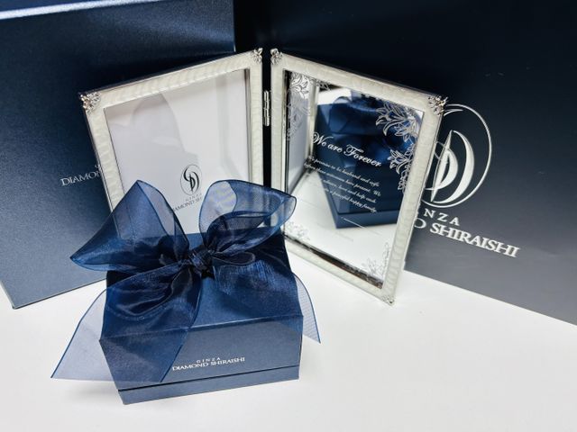 記念のフォトフレームもキャンペーン中で頂きました